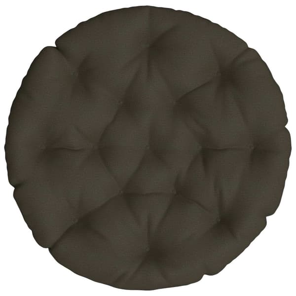 Hängstolskudde VIANEN 100% Polyester Antracit Ø 80 x 12 cm