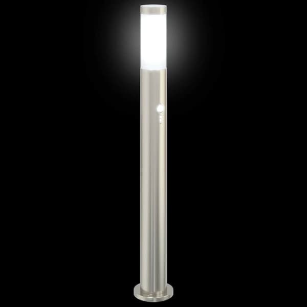Pollare med sensor 3 st 80 cm rostfritt stål IP44
