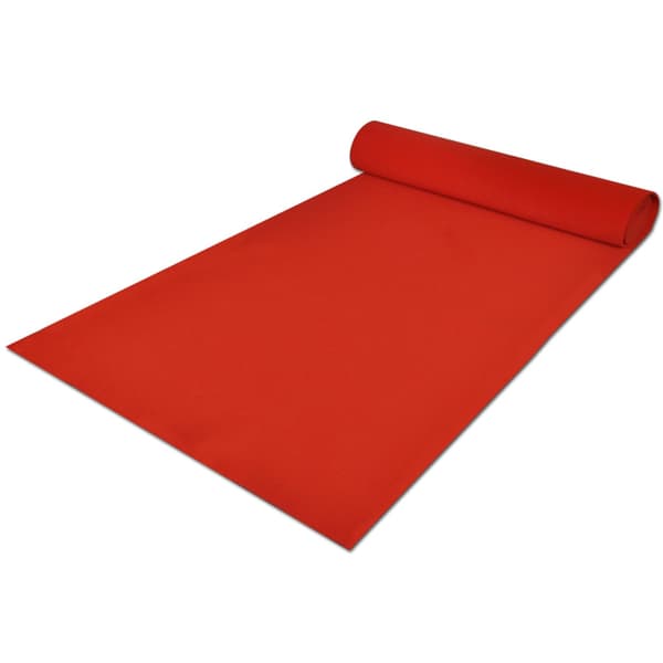 Matta Röd 1 x 20 m Polyester