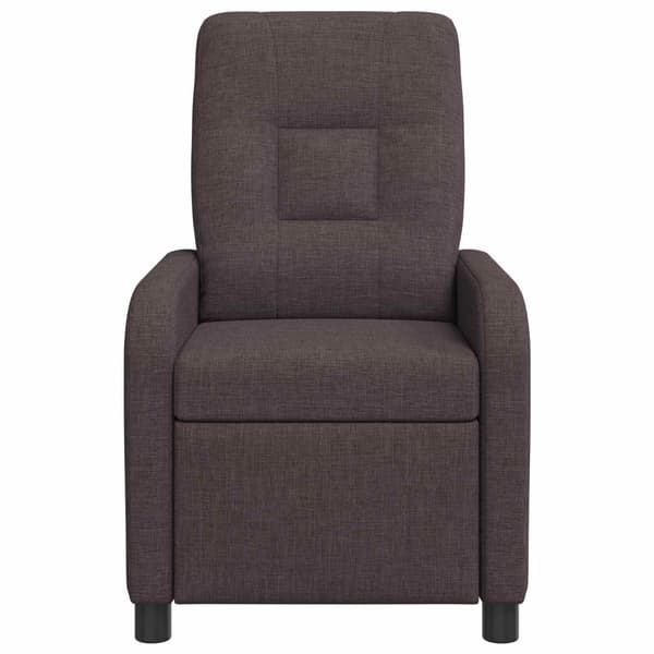 Recliner Mörkbrun Tyg
