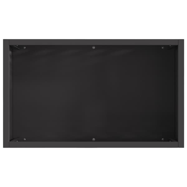 Eldstad Svart 50 x 30 x 40 cm Stål