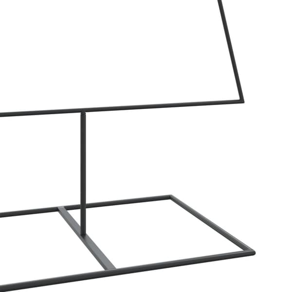 Julgran i metall svart 210 cm