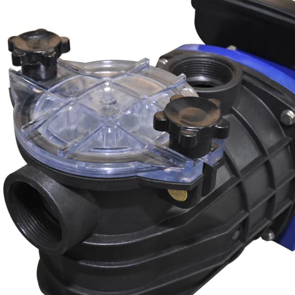 Poolpump elektrisk 500W blå
