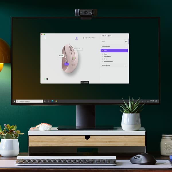 Logitech Signature M650 datormöss högerhand Trådlös RF + Bluetooth Optisk 2000 DPI