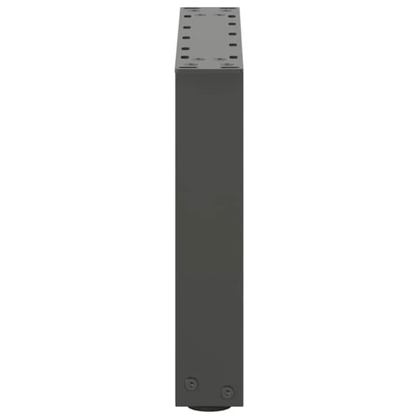 Soffbordsben U-formade 2 st antracit 40x(30-31) cm stål