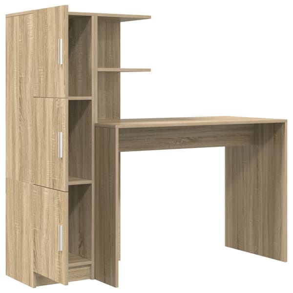 Skrivbord 2 pcs Sonoma-ek