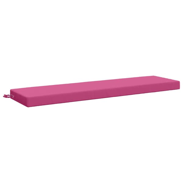 Bänk kudde SOEST 100% Polyester Rosa 150 x 40 x 8 cm