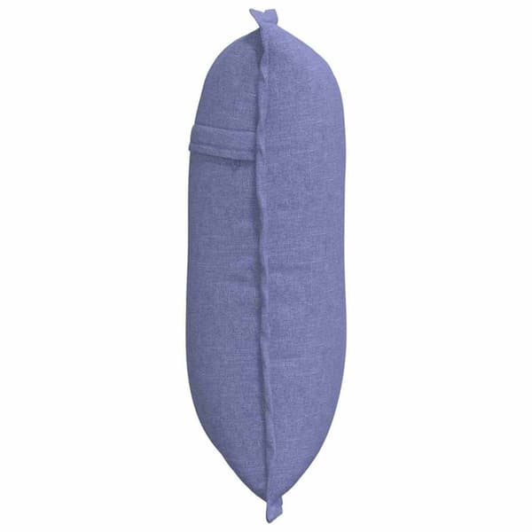 Ryggkudde Jeansblå 50 x 19 x 45 cm tyg