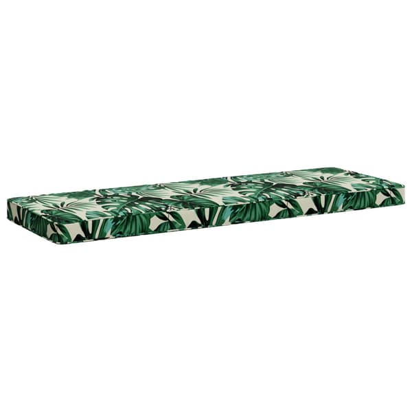 2-delade Bänk Kuddar VUGHT 2 st 100% Polyester Bladmönster