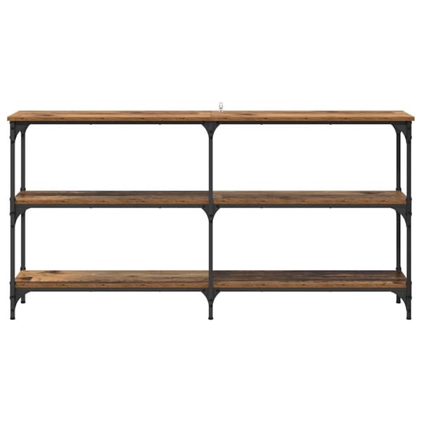 Konsolbord Gammalt trä 150 x 29 x 75 cm