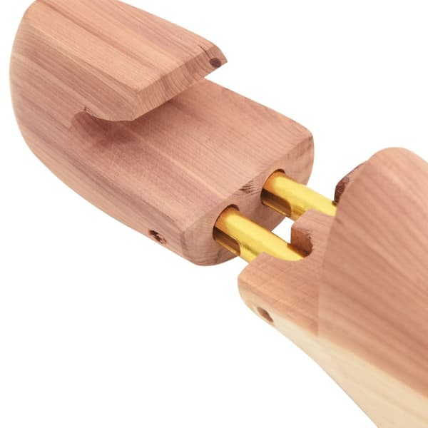 Skoblock med skohorn EU 42-43 massivt cederträ