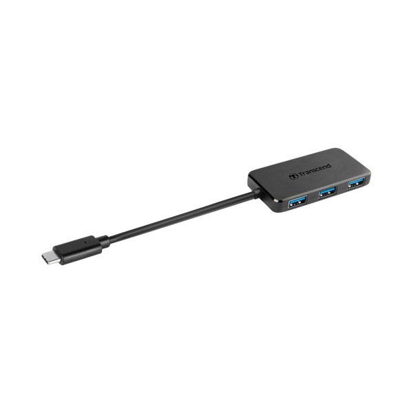Transcend 4-port HUB USB 3.1 (USB Type-C) I USB Type-A x4 (USB 3.1 Gen 1)
