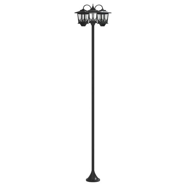 Utomhus Solamp with LED Bulb Svart