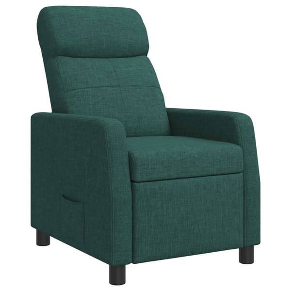 Recliner Mörkgrön Tyg