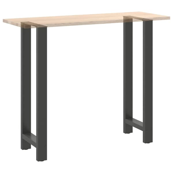Barbordsben antracit 2 st 40x(110-111) cm stål