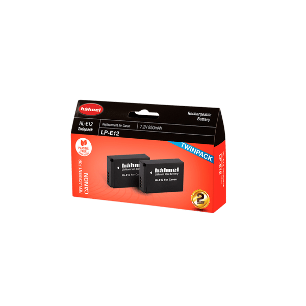Hähnel Battery Canon HL-E12 / LP-E12 Twin Pack