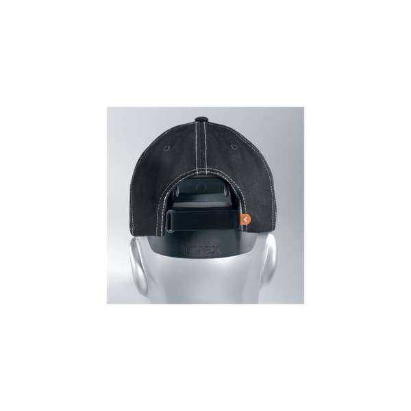 Stötskyddskeps UVEX U-cap svart 55-59cm