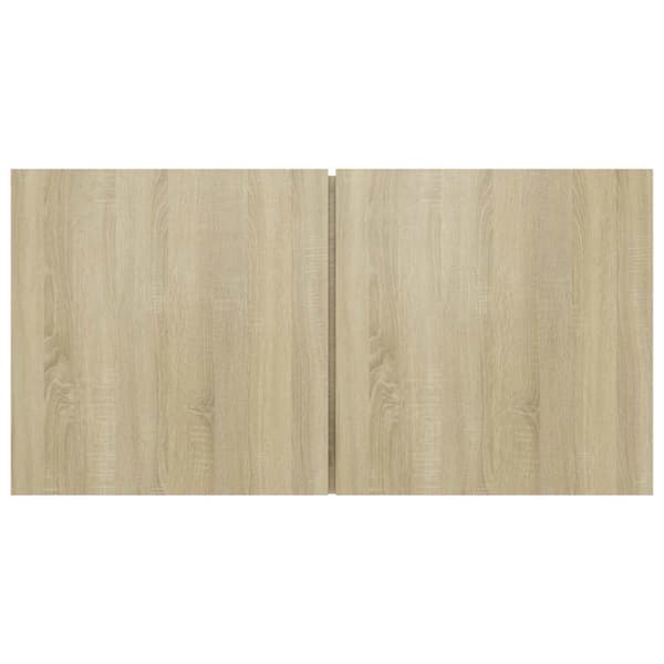 Väggmonterat TV-skåp sonoma-ek 60x30x30 cm