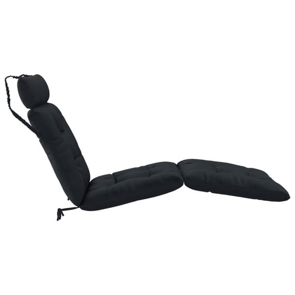 Solstol Kudde VIANEN 100% Polyester Mörkblå 200 x 70 x 8 cm