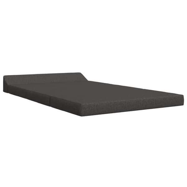 Fällbar Soffbed Mörkgrå 120 x 60 x 49 cm Tyg