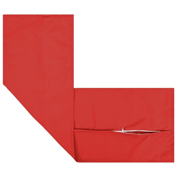 Kuddöverdrag HOUTEN Röd 40 x 145 cm Polyester