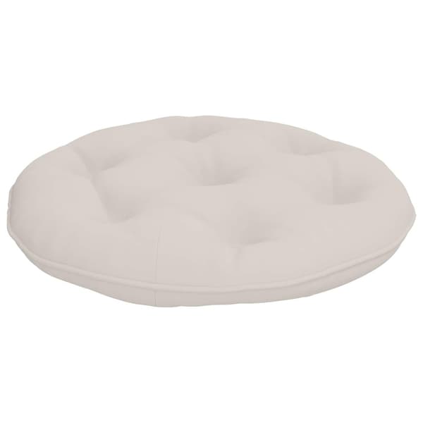 Hängstolskudde VIANEN 100% Polyester Vit Ø 40 x 10 cm