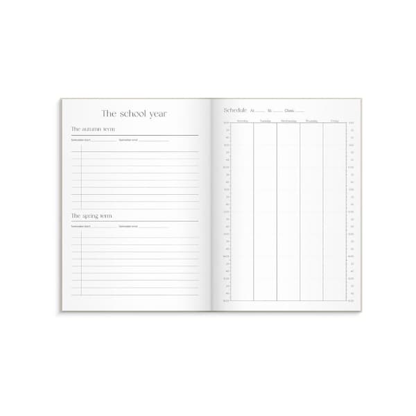 Student Planner beige 26/27