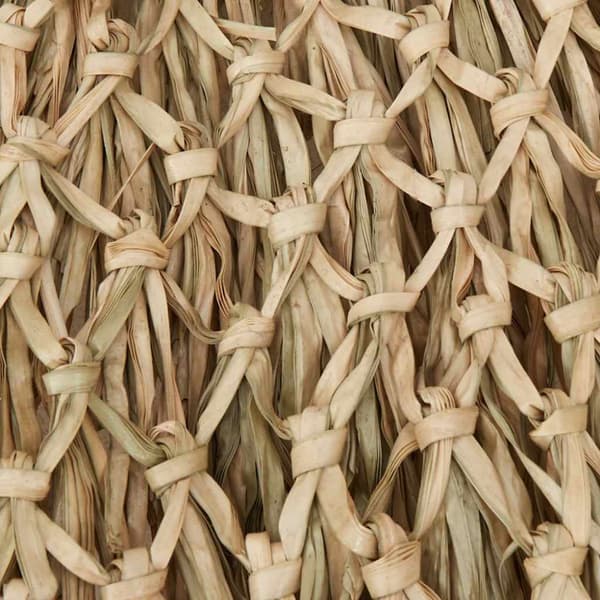 Tikiparasoll med bananbladstak 180 cm bambu