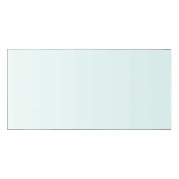 Hyllplan glas genomskinlig 60x30 cm