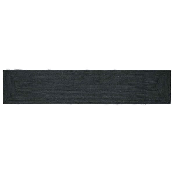 Områdesmattor Rektangulär Mörkgrå 60 x 400 cm Jute