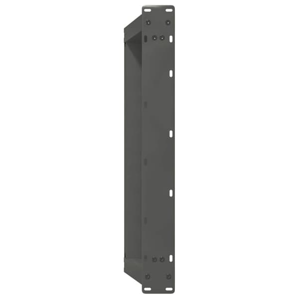Soffbordsben U-formade 2 st antracit 70x(30-31) cm stål