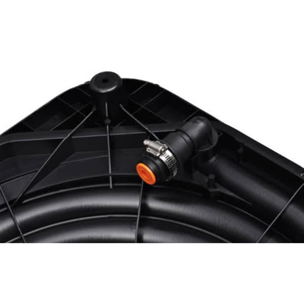 Poolvärmare solfångare 735 W 2-pack