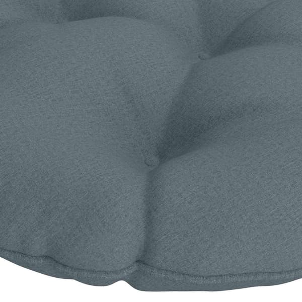 Hängstolskudde VIANEN 100% Polyester Blå Ø 45 x 10 cm