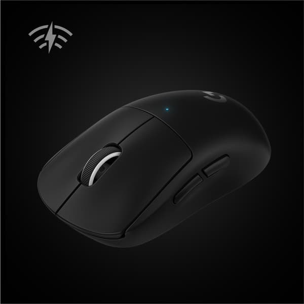 Logitech G Pro X Superlight datormöss högerhand RF Trådlös 25600 DPI