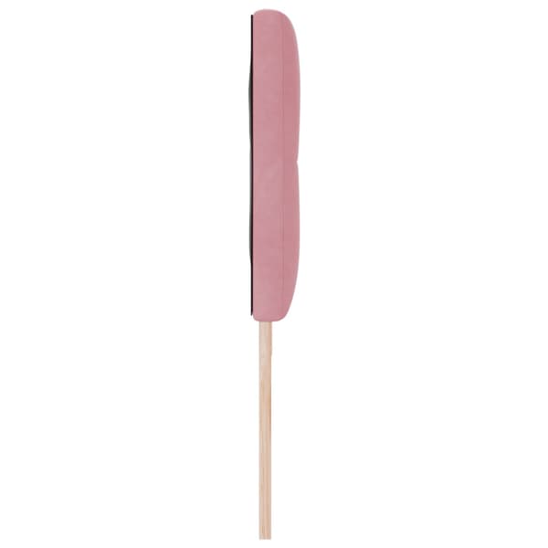 Huvudgavel Rosa 180 cm Sammet