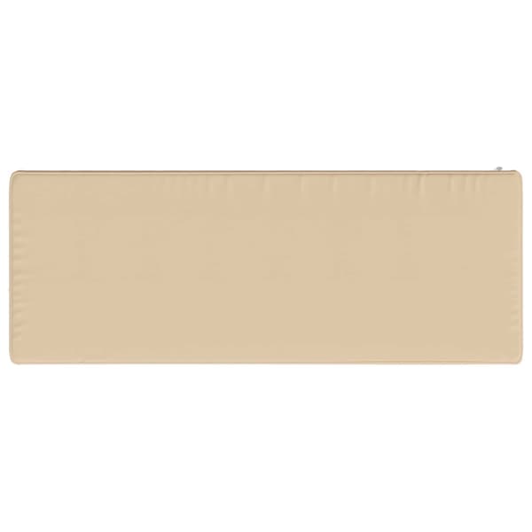 1-delad Bänk Kudde VUGHT 100% Polyester Gräddvit 60 x 30 x 5 cm