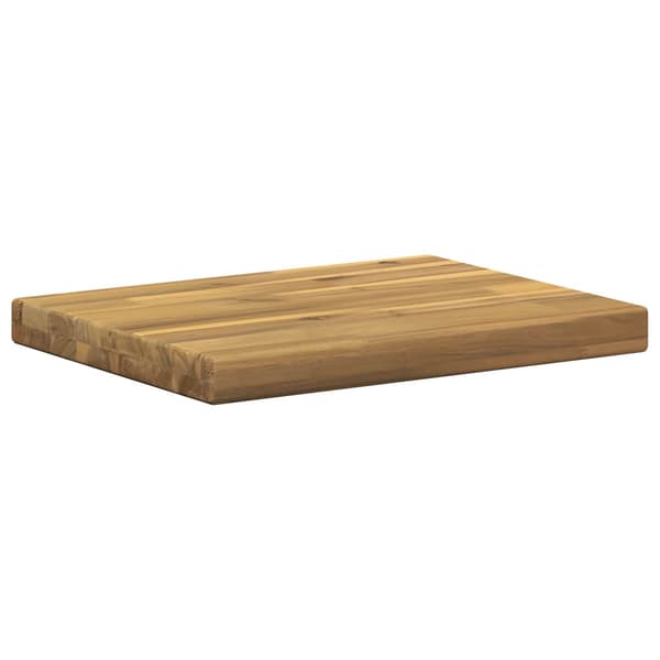Rektangulärt Bordsskiva 90 x 50 x 3,5 cm Rektangulär Vit