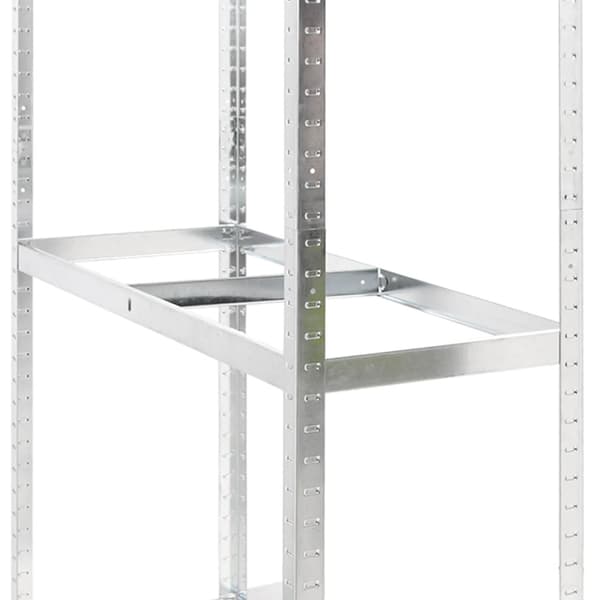 Däckställ 3 hyllplan silver 110x40x200 cm stål
