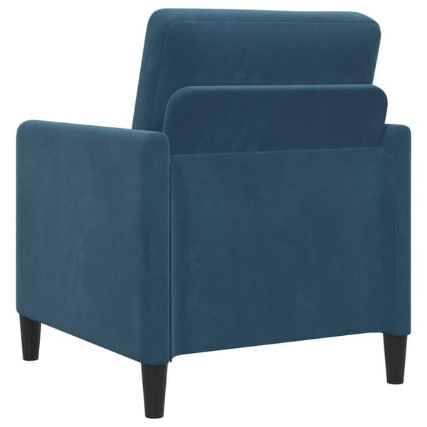Soffgrupp med förvaring 2 st Blå Polyester