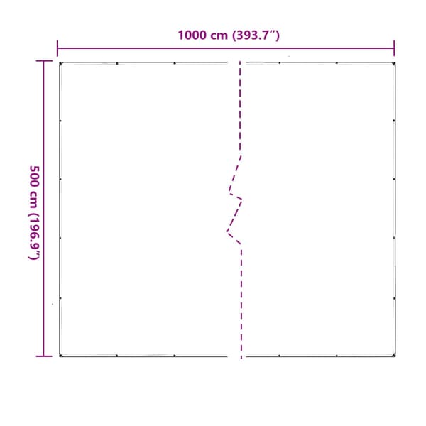 Växtskydd Transparent 5 x 10 m PVC