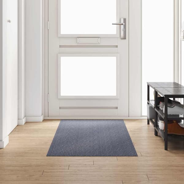 Matta-runner Ljusgrå 80 x 250 cm tyg