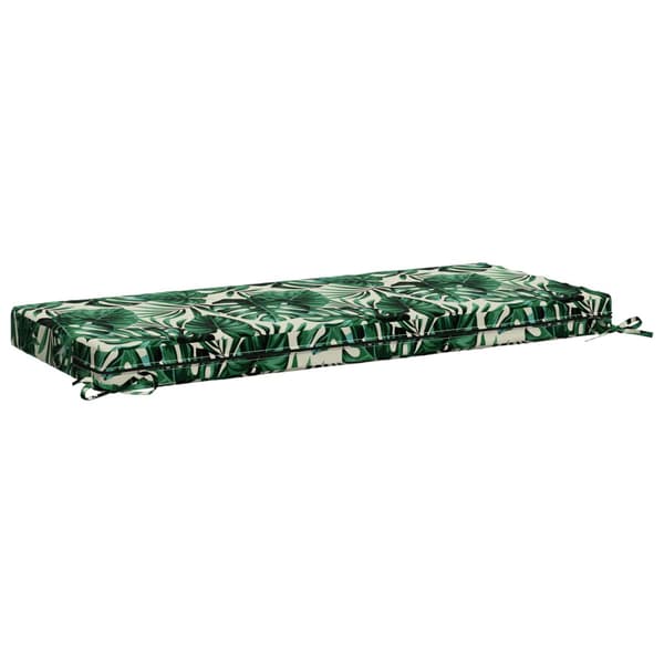 2-delade Bänk Kuddar SOEST 2 st 100% Polyester Bladmönster