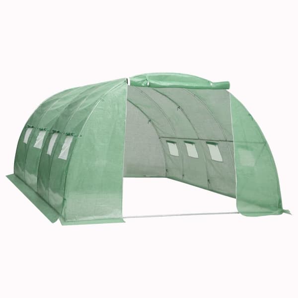 Växthus 16 m² 4x4x2 m