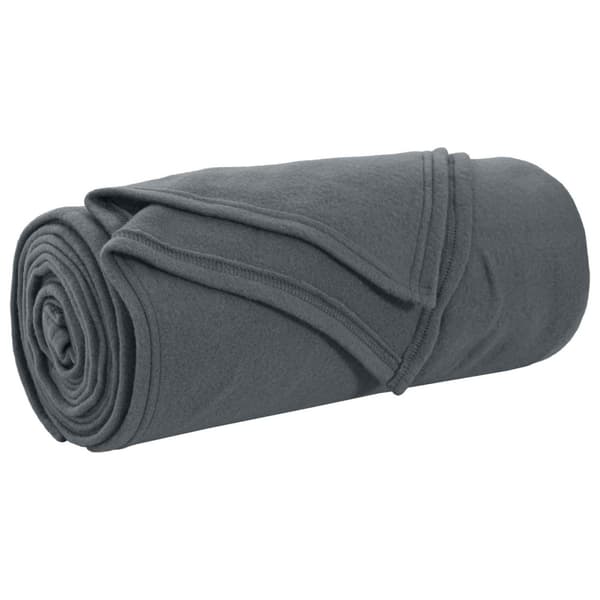 Filtar 6 pcs Mörkgrå 240 x 220 cm Fleece