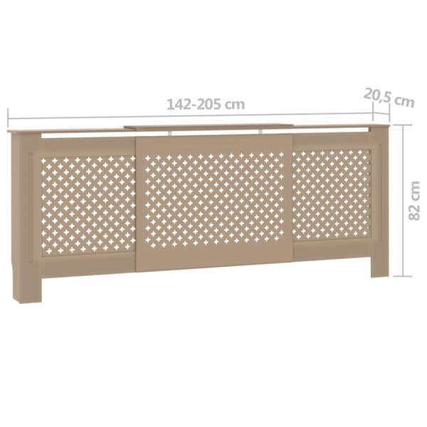 Elementskydd MDF 205 cm
