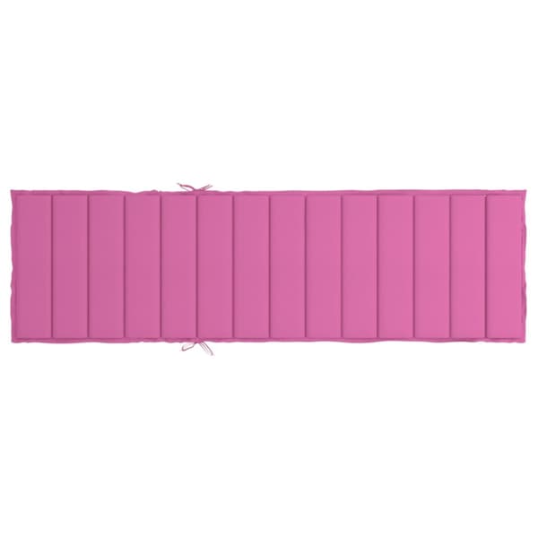 Solsängsdyna rosa oxfordtyg