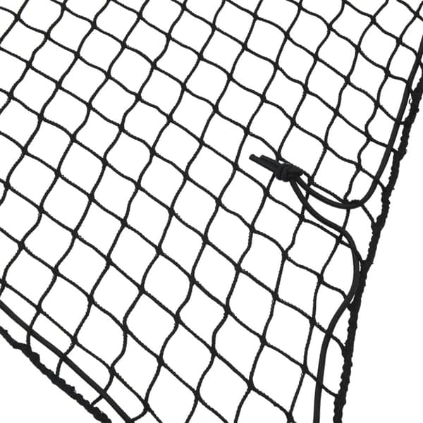 Lastnät med elastiskt rep svart 3x3 m PP