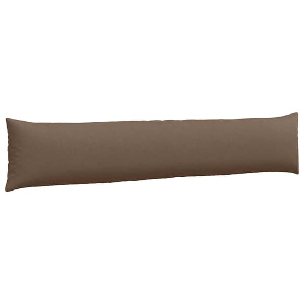 Sofakuddar 2 pcs Brun 200 x 40 cm tyg