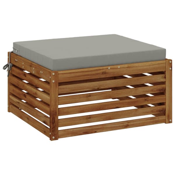 1-delad Sittdyna SOEST 100% Polyester Grå 70 x 70 x 7 cm