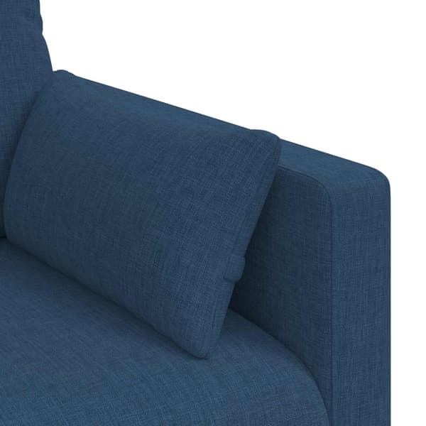 Soffa Blå 198 x 78 x 80 cm tyg
